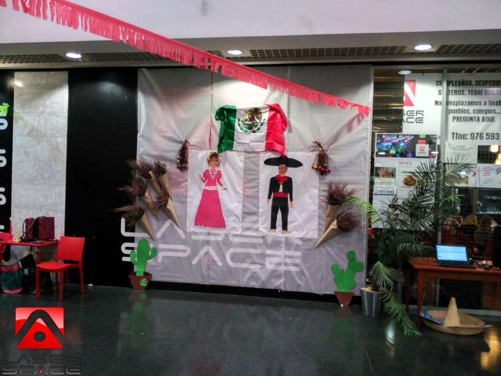 Fiesta Mexicana en Laserspace